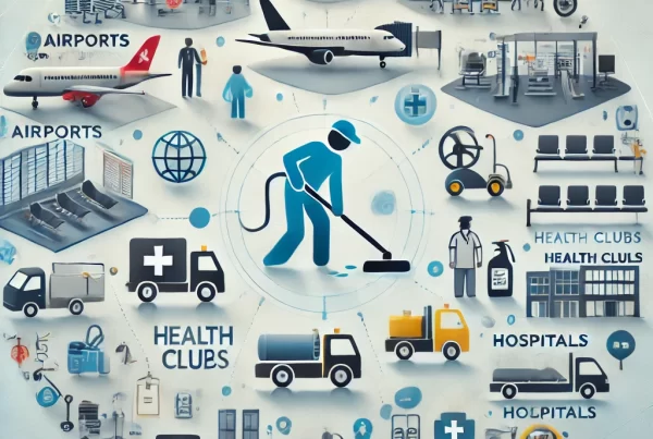 cleaning for the hospitality and healthcare sector.