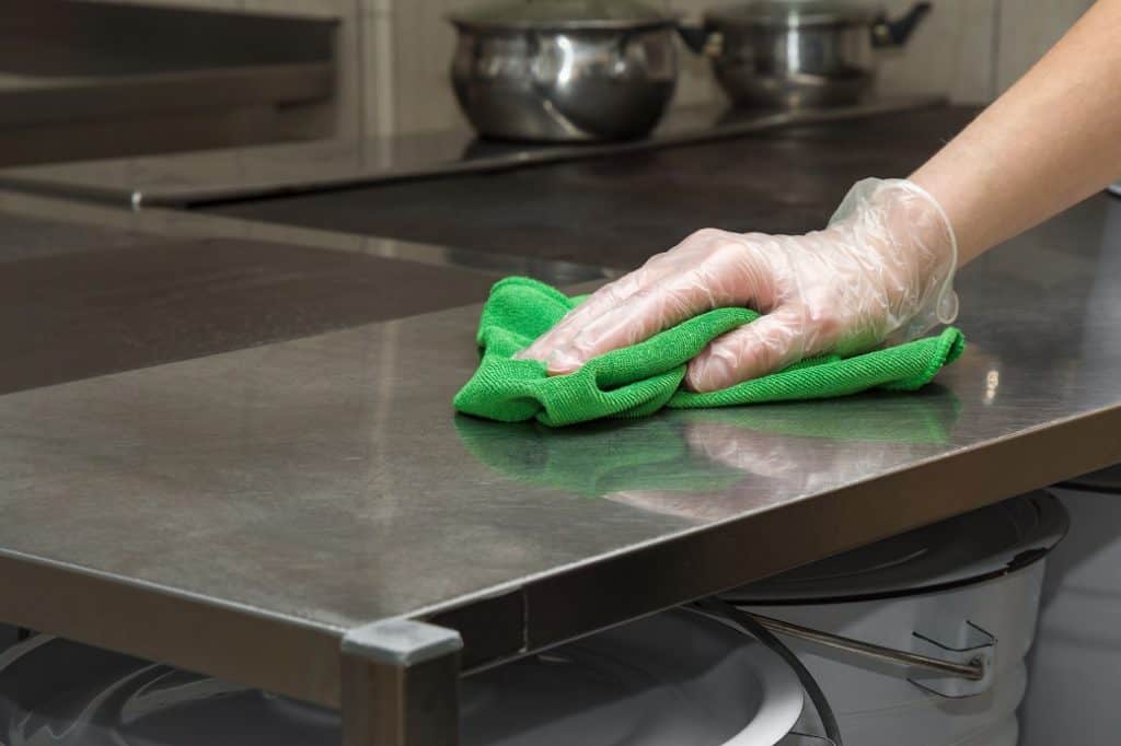 Steps to clean commercial building