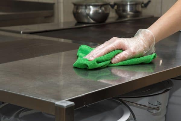 Steps to clean commercial building
